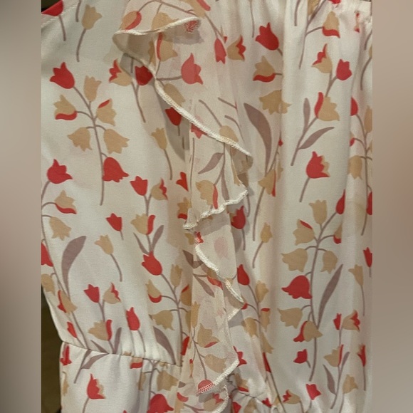 ❤️Lauren Conrad size XL cute camisole top. Great shades of poppy/tan colors! - Picture 3 of 6